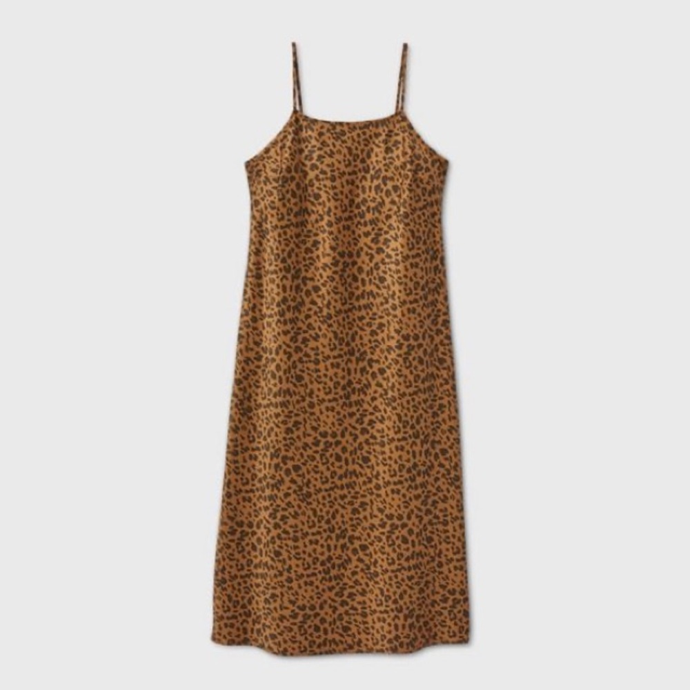 A New Day Slip Dress - Leopard